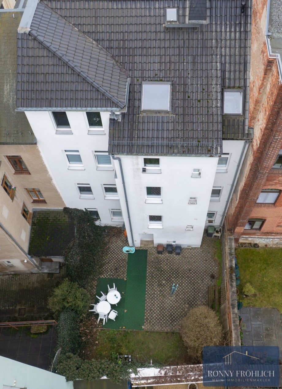 Ansicht R�ckseite Mehrfamilienhaus Reichenbach im Vogtland