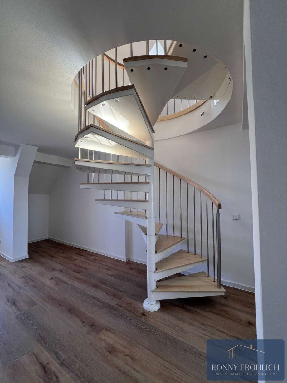 Wendeltreppe Maisonettewohnung Chemnitz
