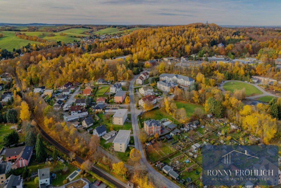 Au�enansicht Erdgeschosswohnung Oelsnitz/Erzgebirge