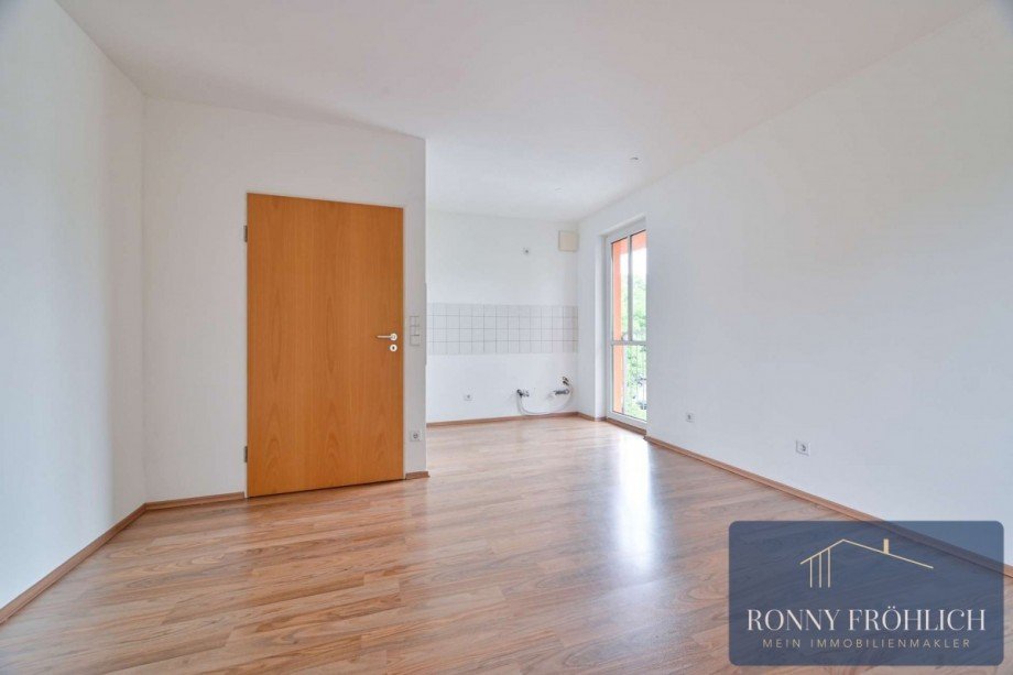 Wohnzimmer mit K�che Wohnung Chemnitz