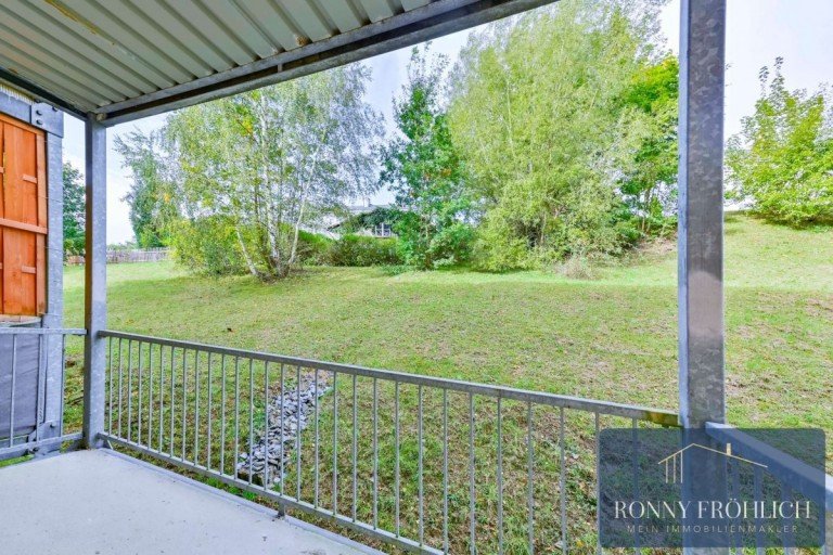 Terrasse Drebach Wohnung Helle 2-Raum-Wohnung mit gro�em Balkon in ruhiger Wohnlage