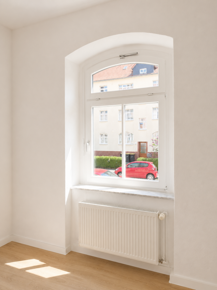 KI-Wohnzimmer-Fenster Erdgeschosswohnung Heidenau