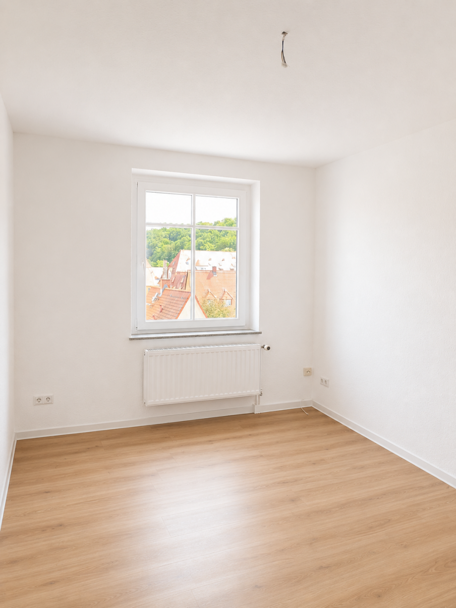 Schalfzimmer-Fenster Etagenwohnung Heidenau