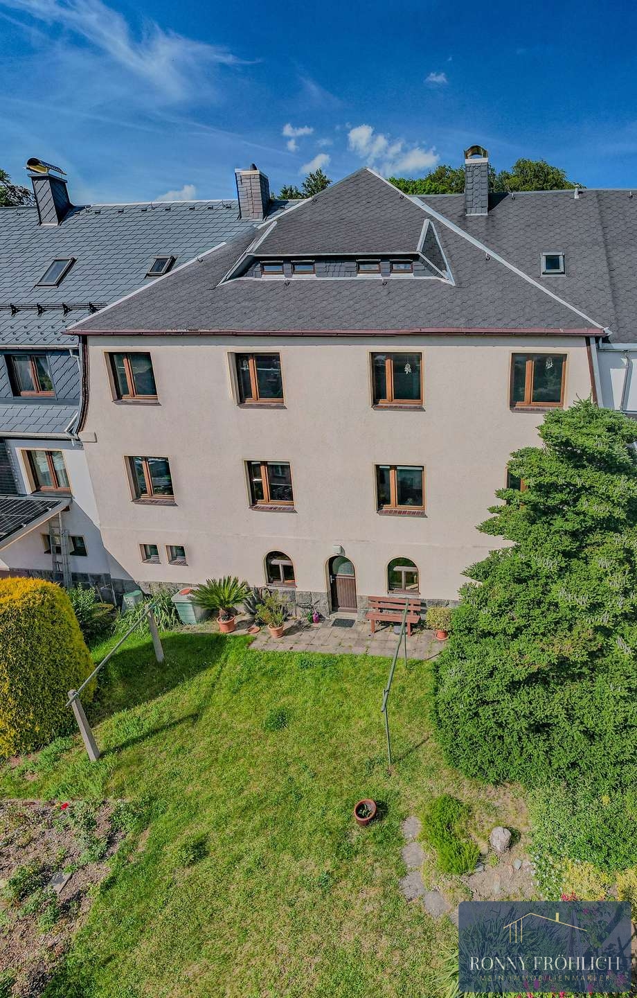 Au�enansicht-10 Reihenmittelhaus Auerbach