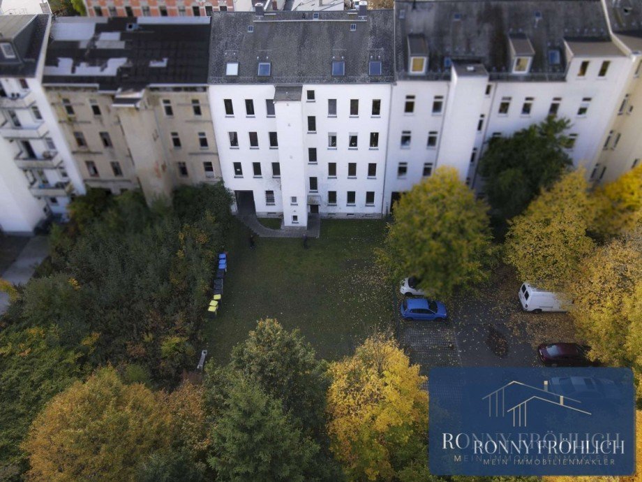 Au�enansicht Dachgeschosswohnung Chemnitz