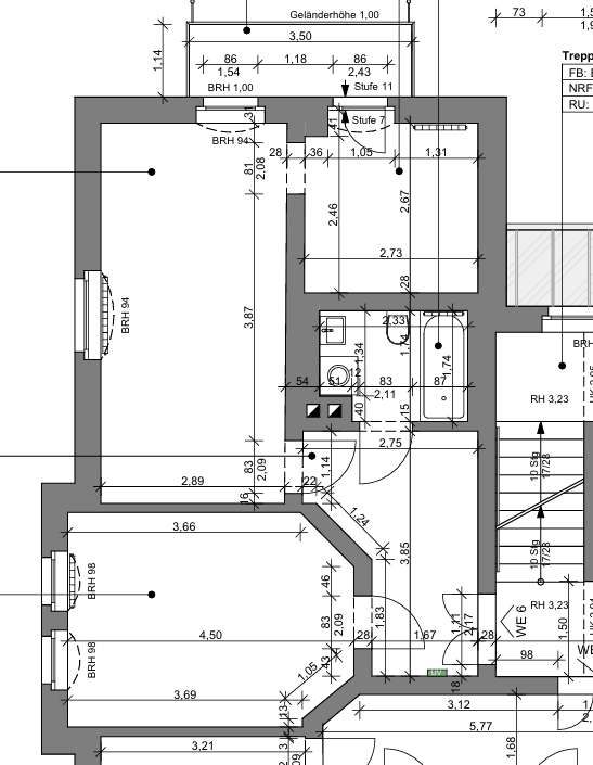 Grundriss-WE06 Etagenwohnung Heidenau