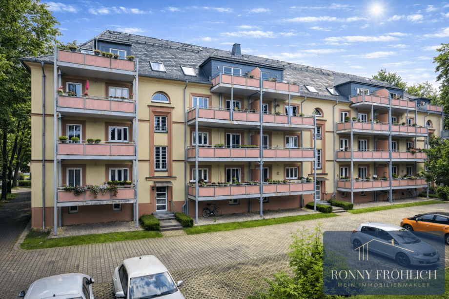 R�ckseite Wohnung Zwickau