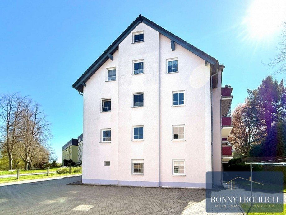 Au�enansicht Souterrainwohnung Stollberg/Erzgebirge