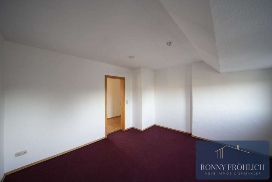Schlafzimmer Dachgeschosswohnung Chemnitz
