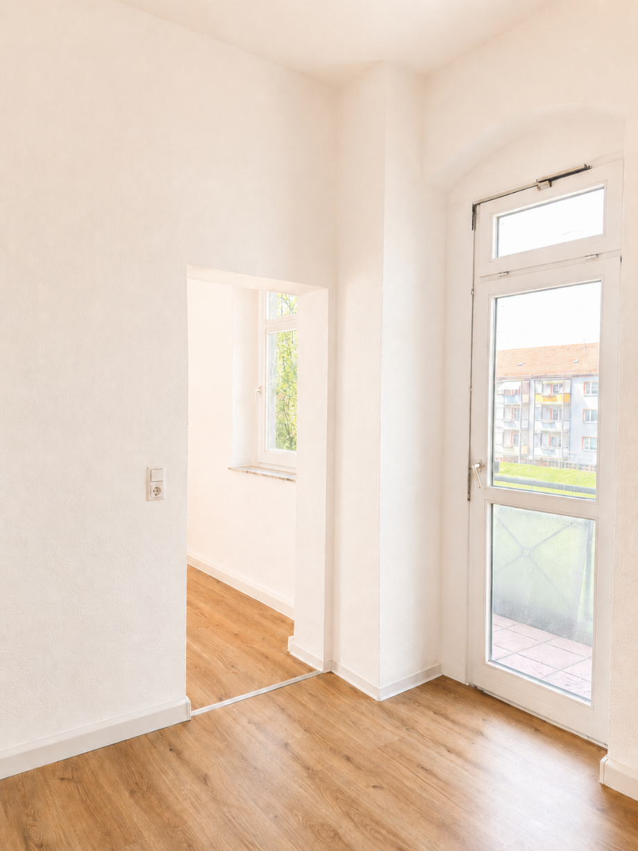 K�che-Balkon Etagenwohnung Heidenau