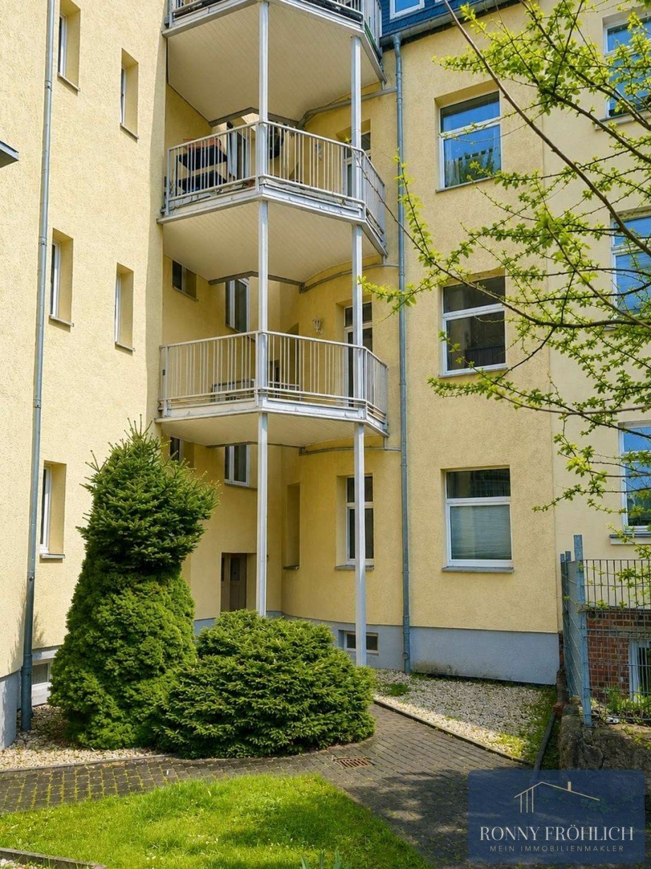 Au�enansicht Dachgeschosswohnung Chemnitz