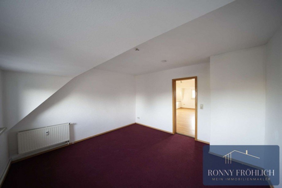 Schlafzimmer Dachgeschosswohnung Chemnitz