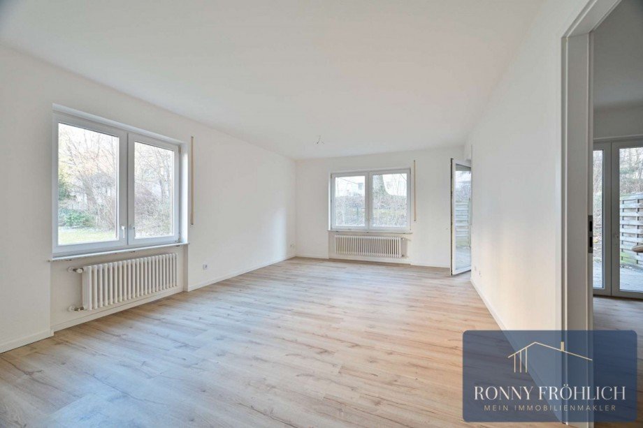 Wohnzimmer Erdgeschosswohnung Chemnitz
