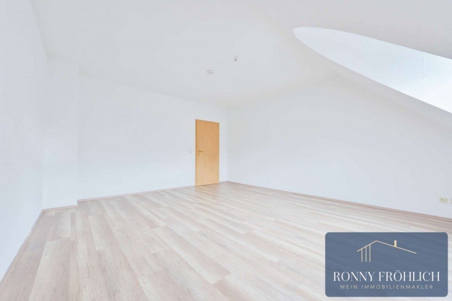 Wohnzimmer Dachgeschosswohnung Annaberg-Buchholz
