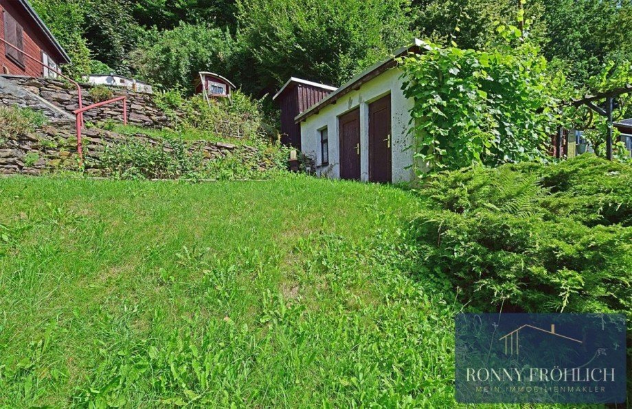 Lagerschuppen Wohngrundst�ck Aue