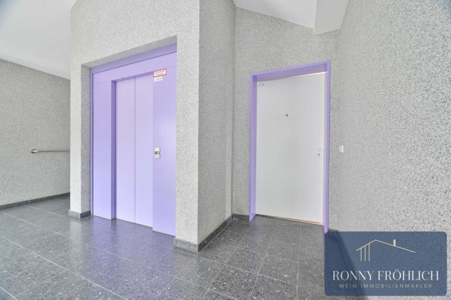 Aufzug bis Wohnetage Penthousewohnung Chemnitz