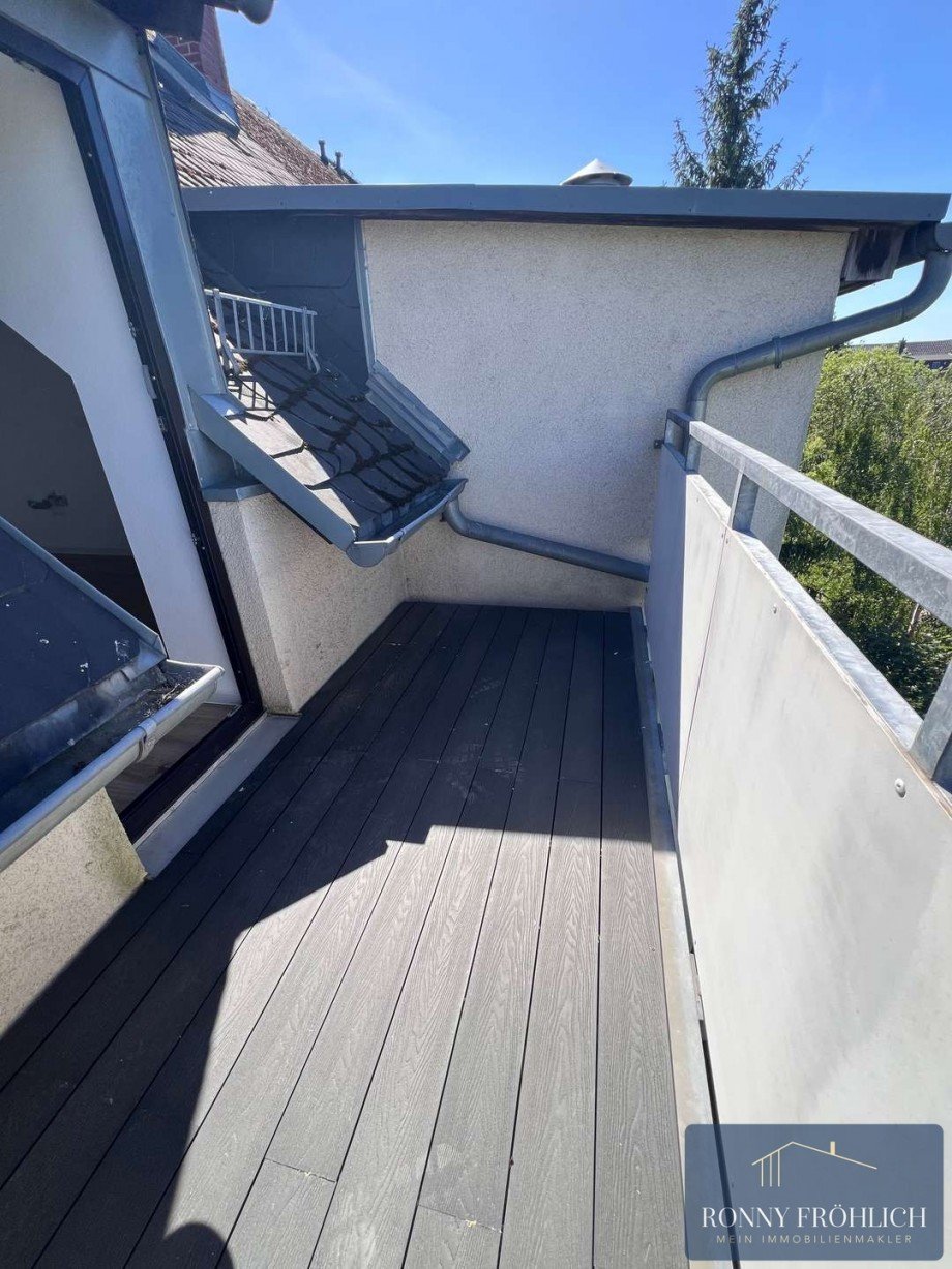Terrasse Maisonettewohnung Chemnitz