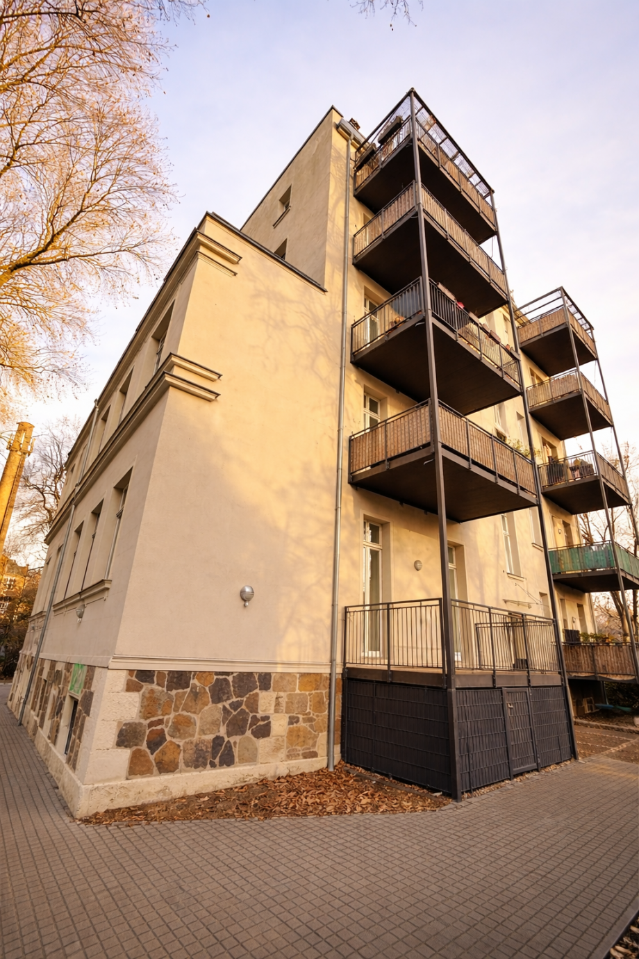Hausansicht 1 Etagenwohnung Leipzig