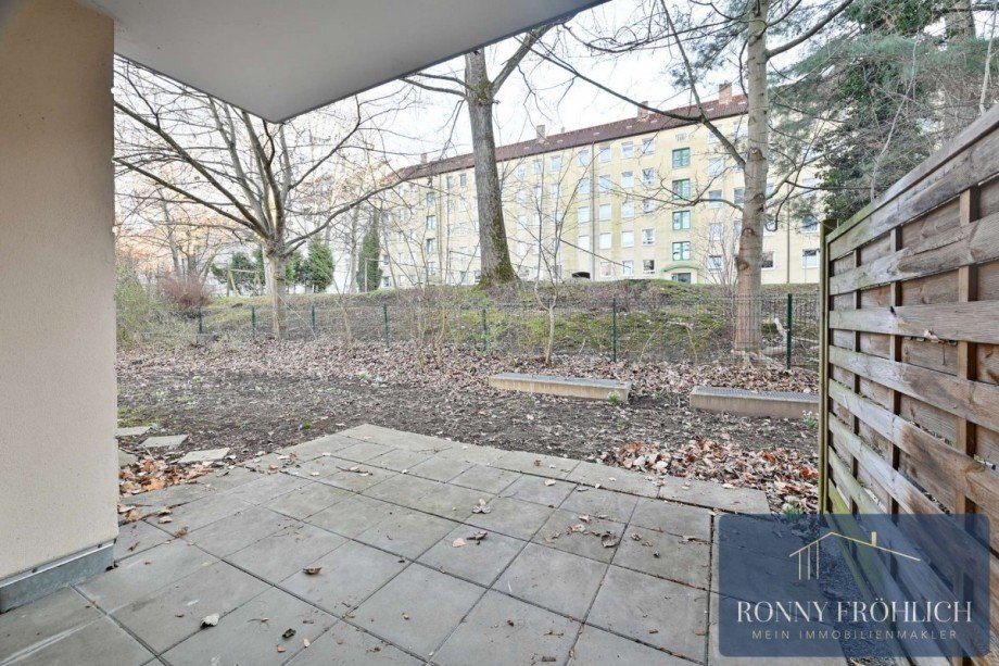 Terrasse Erdgeschosswohnung Chemnitz