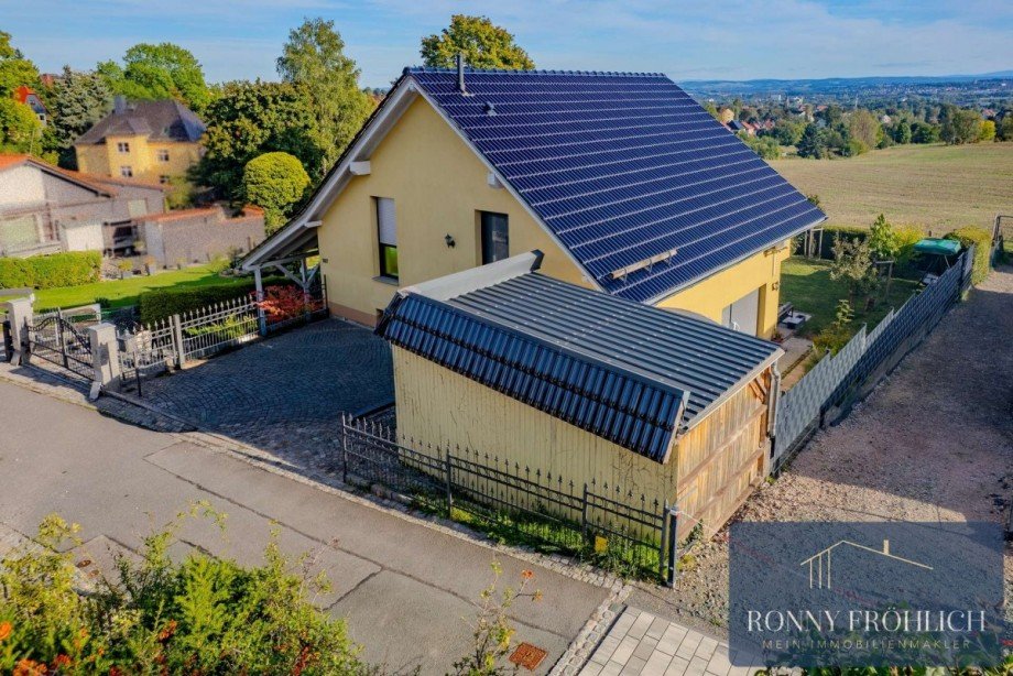 Luftbild-4 Einfamilienhaus Zwickau