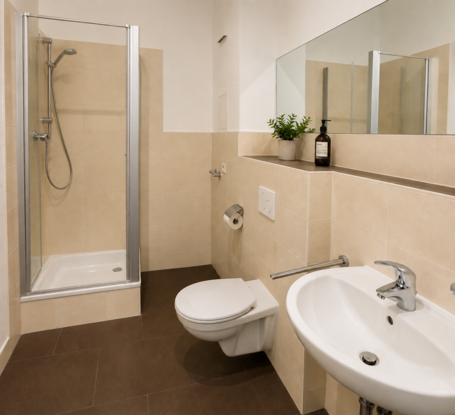 Badezimmer Etagenwohnung Leipzig