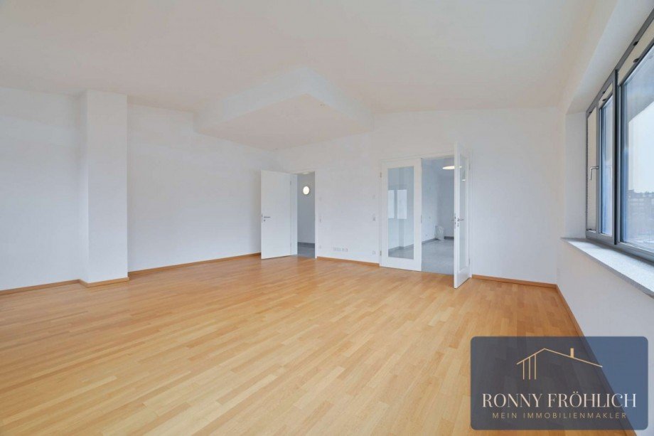 Wohnzimmer Penthousewohnung Chemnitz