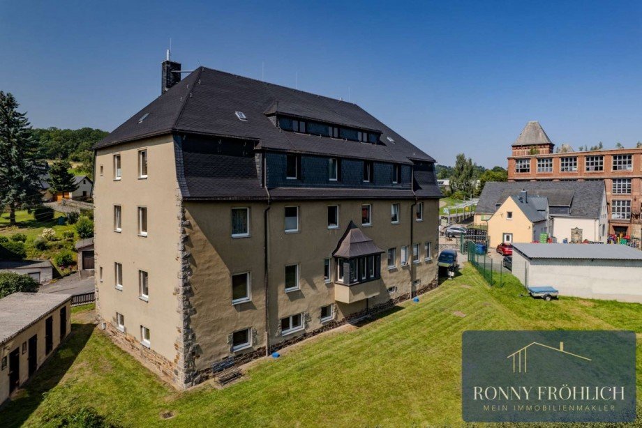 Au�enansicht Erdgeschosswohnung Gelenau/Erzgebirge