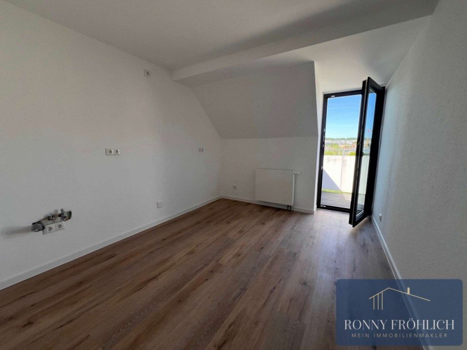 K�che mit Balkonzugang Maisonettewohnung Chemnitz