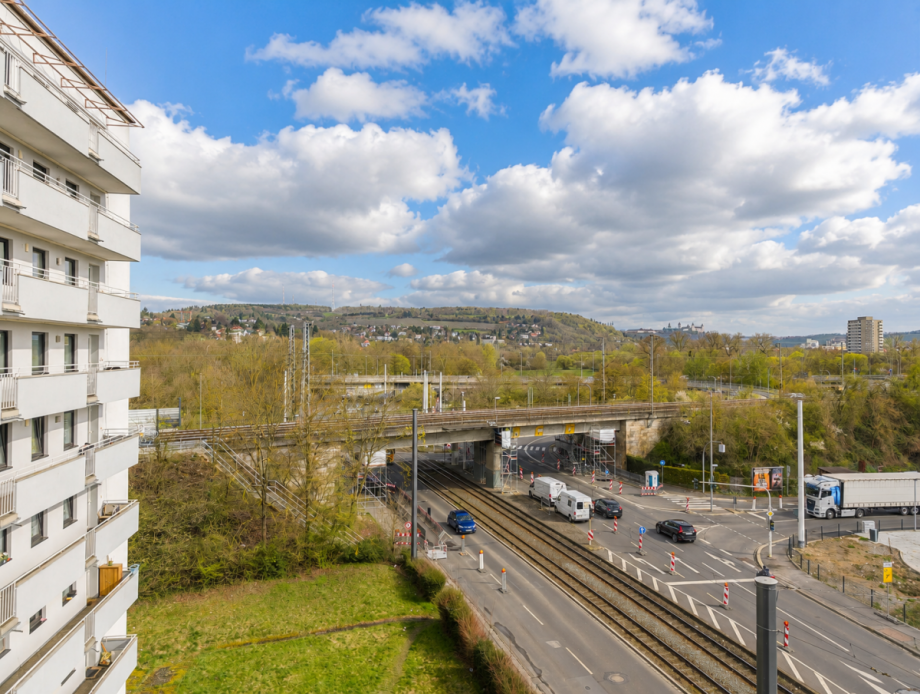Aussicht-1 Etagenwohnung W�rzburg
