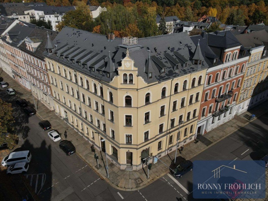 Au�enansicht 1-2 Wohnung Chemnitz