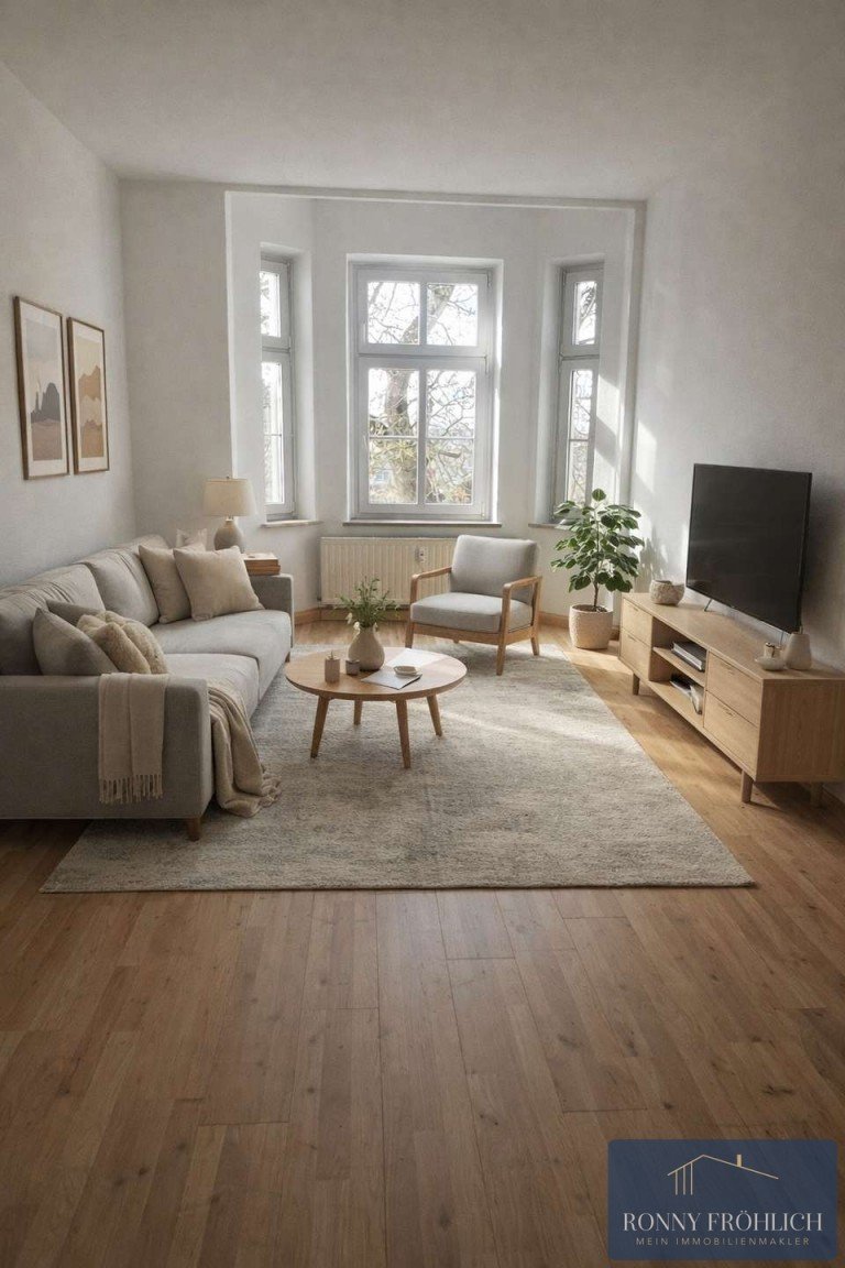 Beispielbild 1 Chemnitz Wohnung Gro�z�gige 3-Raum-Wohnung mit Balkon in gefragter Lage von Chemnitz-Sonnenberg