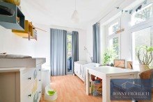 Kinderzimmer leere, bezugsfertige Eigentumswohnung in Chemnitz Yorckgebiet: 3-Raum-Wohnung mit Balkon, Stellplatz