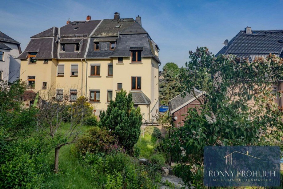 Hausansicht Etagenwohnung Jahnsdorf/Erzgeb