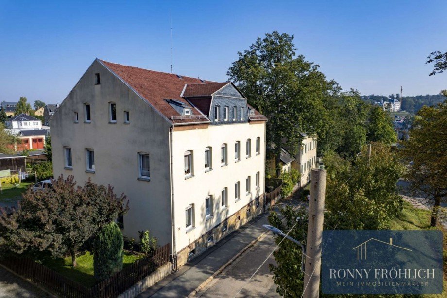 Hausansicht Mehrfamilienhaus Lichtenstein/Sachsen