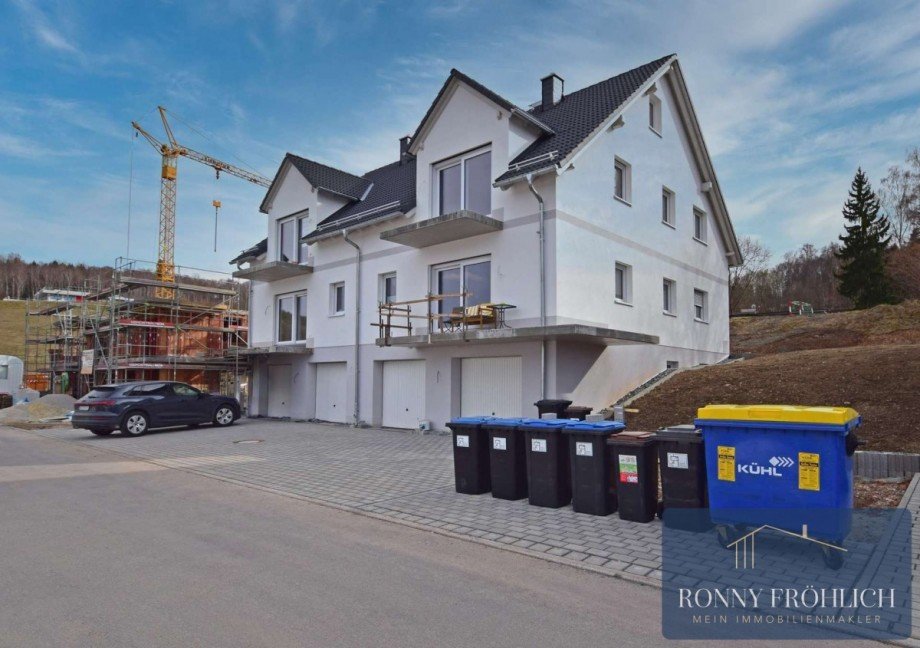 Hausansicht Dachgeschosswohnung Aue-Bad Schlema