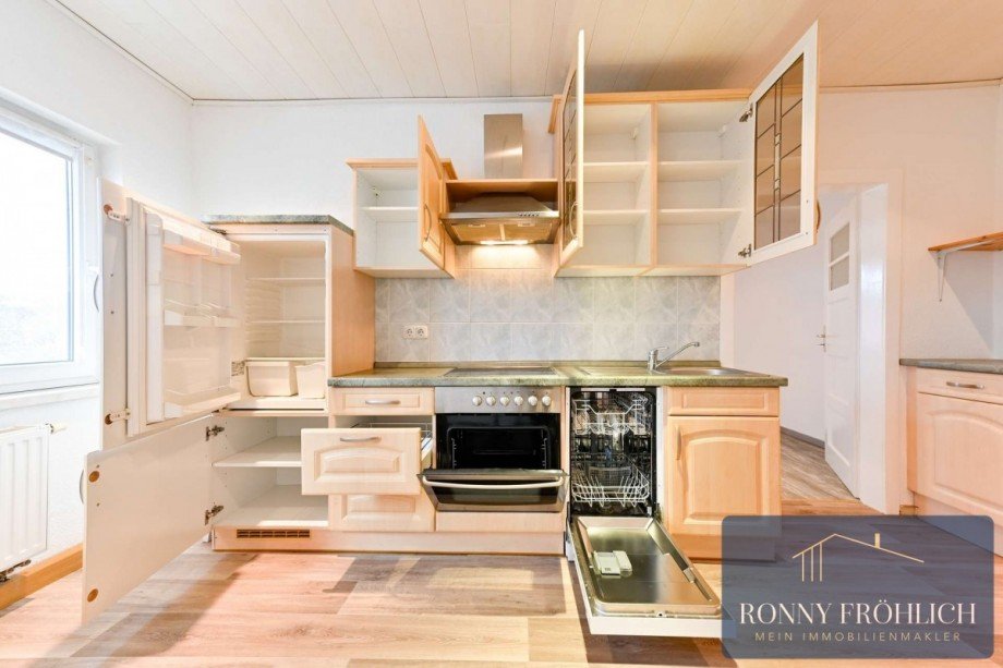 Details Einbauk�che, Ger�te Etagenwohnung Lauter-Bernsbach