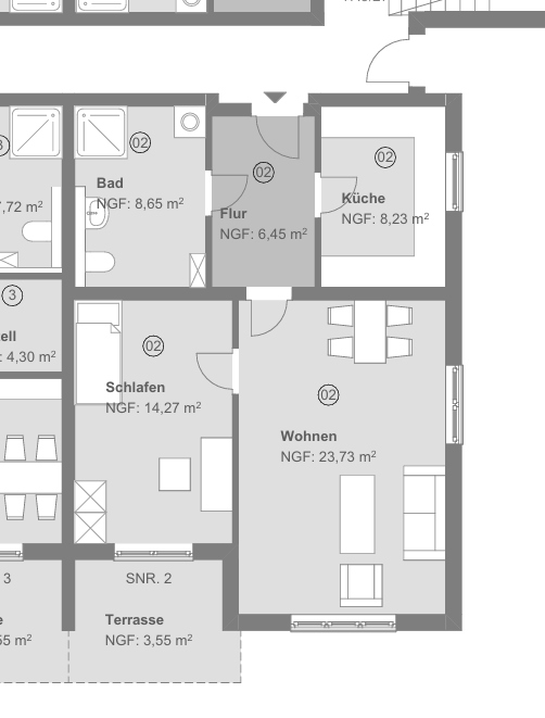WE02 Erdgeschosswohnung Chemnitz