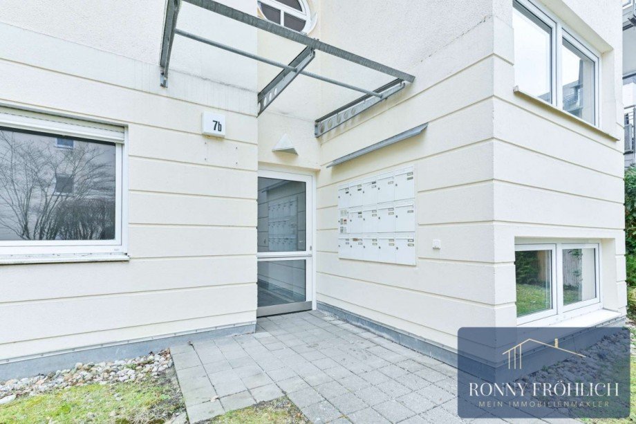 Hauseingang Erdgeschosswohnung Chemnitz
