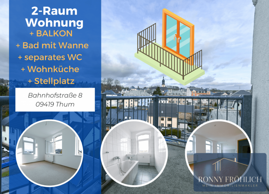 Startbild-2Raum-Whg-mit-Balkon-Thum Wohnung Thum