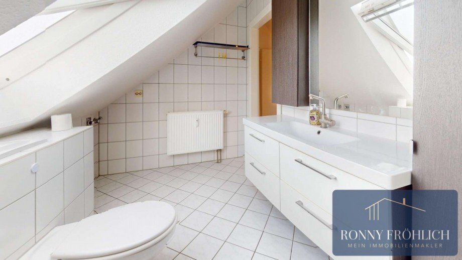 Badezimmer 2-2 Maisonettewohnung Chemnitz