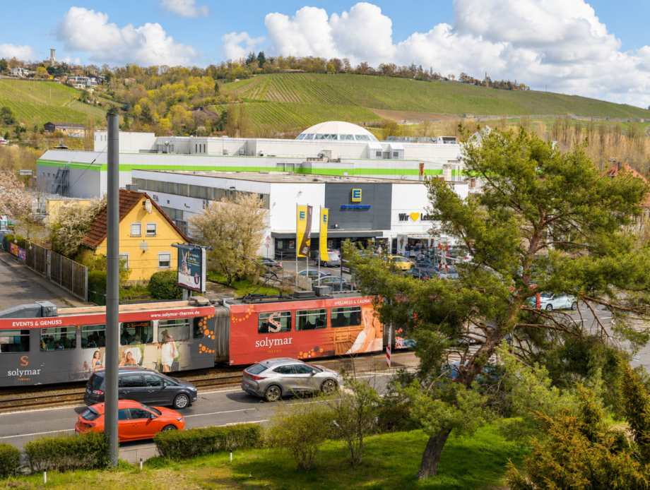 Aussicht-Einkaufscenter Etagenwohnung W�rzburg