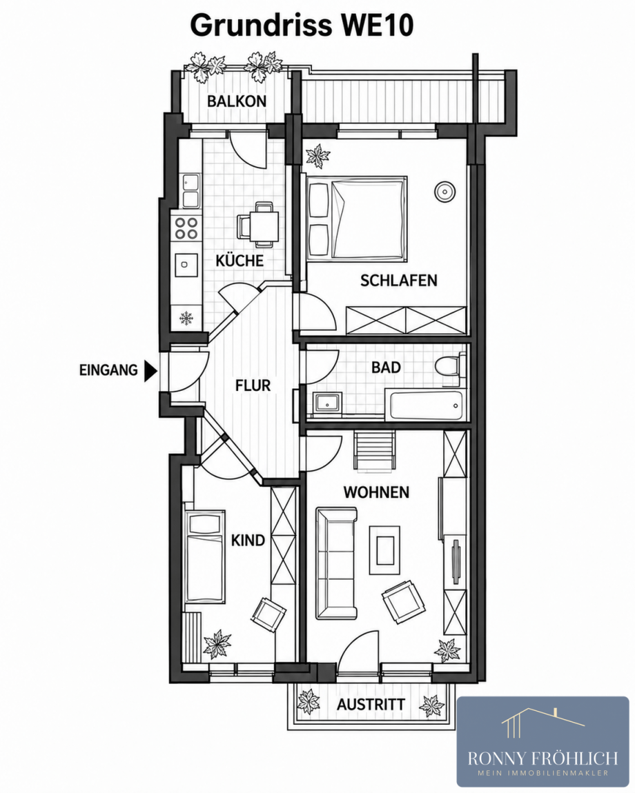 Grundriss Wohnung Chemnitz