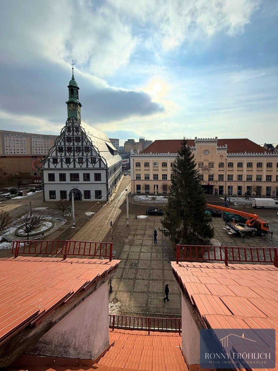 Aussicht Maisonettewohnung Zwickau
