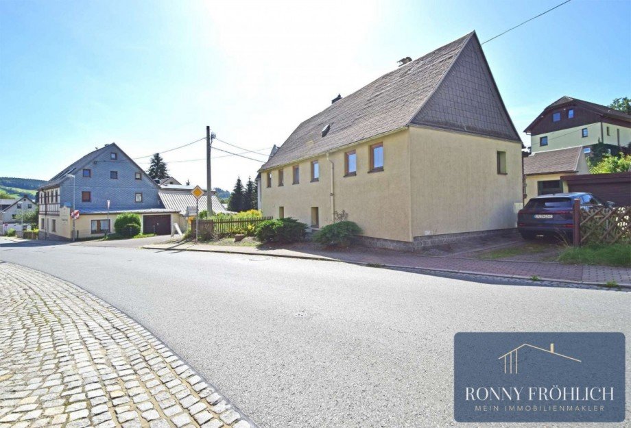 Hausansicht Einfamilienhaus Burkhardtsdorf