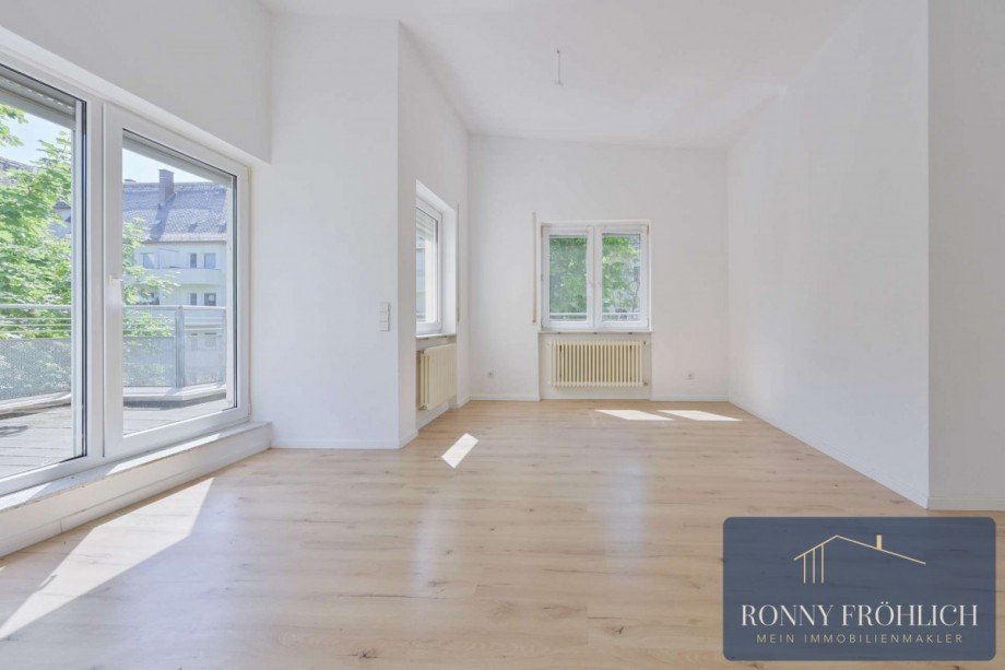 Wohnzimmer Penthousewohnung Chemnitz