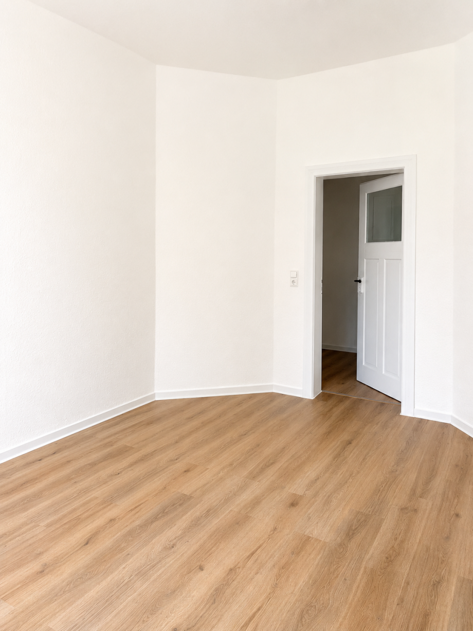 Schlafzimmer-Flur Etagenwohnung Heidenau