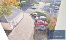 Hofansicht leere, bezugsfertige Eigentumswohnung in Chemnitz Yorckgebiet: 3-Raum-Wohnung mit Balkon, Stellplatz