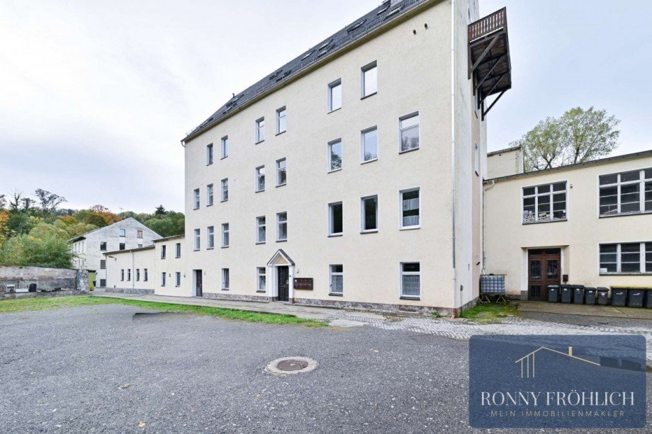 Hausansicht Etagenwohnung Zschopau