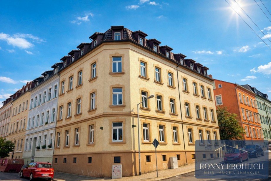 Hausansicht-Meerane Wohnung Meerane