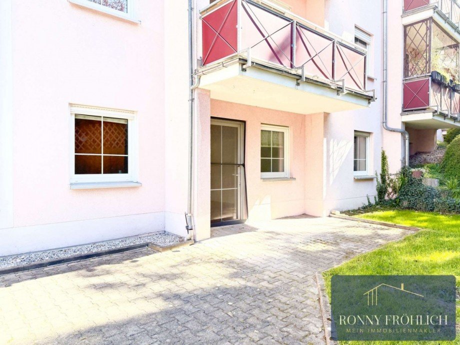 Au�enansicht Souterrainwohnung Stollberg/Erzgebirge